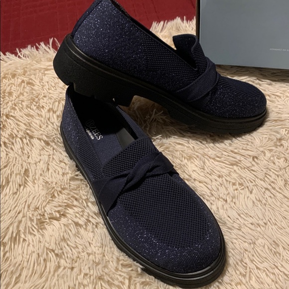 Bzees Midnight Blue Slip-On Loafers 9.5 WIDE - Picture 4 of 8